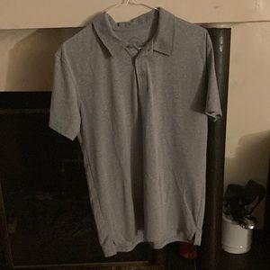 Grey polo from True Classic— not a good picture, sorry!!
